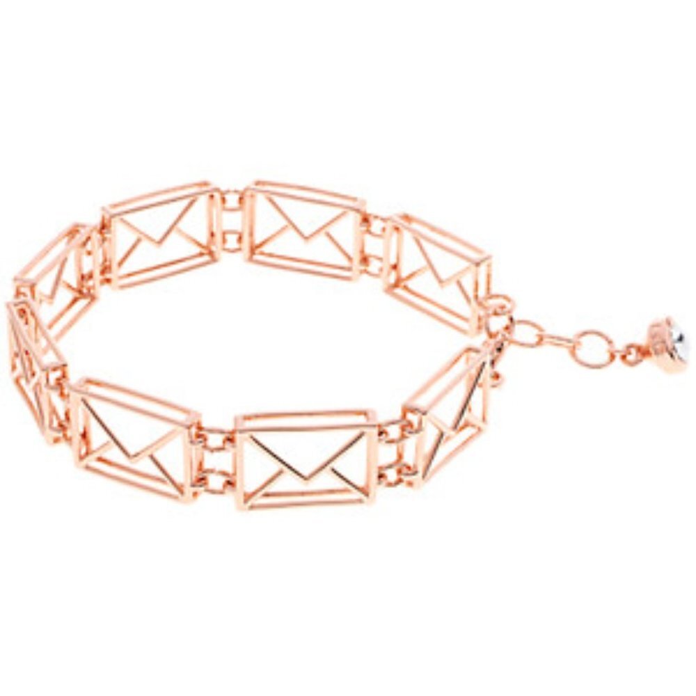 Ted Baker Love Letter Envelope ROSE GOLD Bracelet